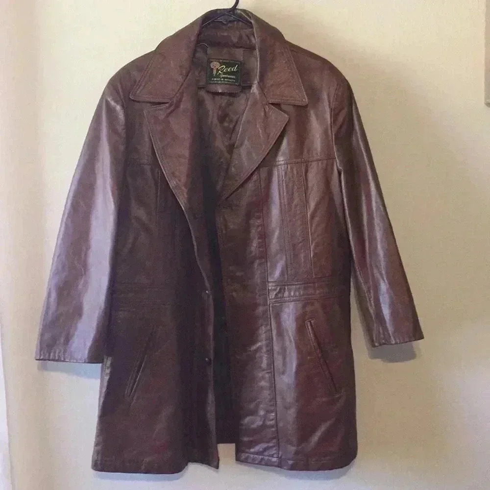 Reed vintage leather coat